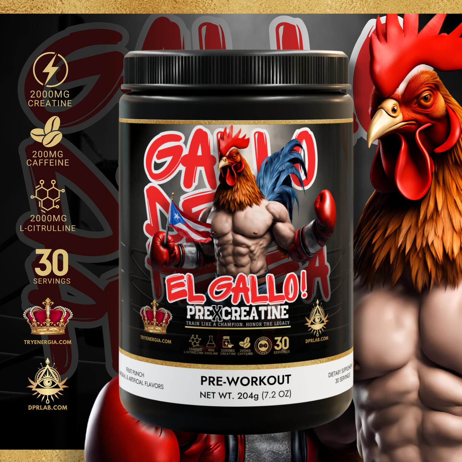 El Gallo Preworkout